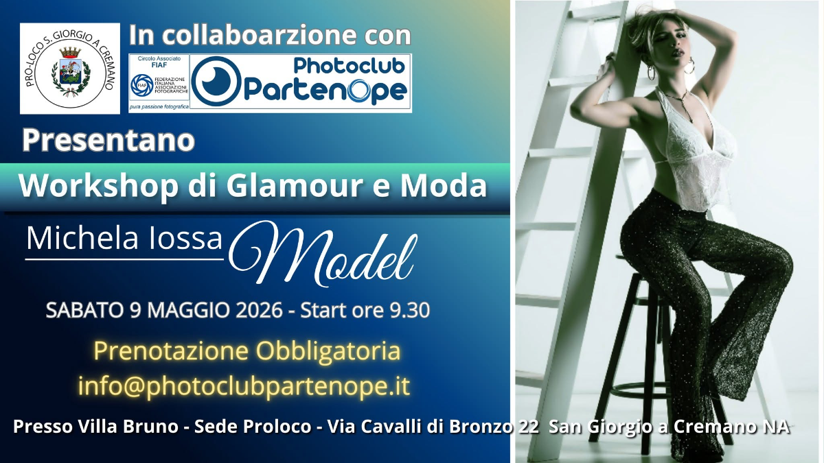 Workshop fotografico di Glamour&Moda